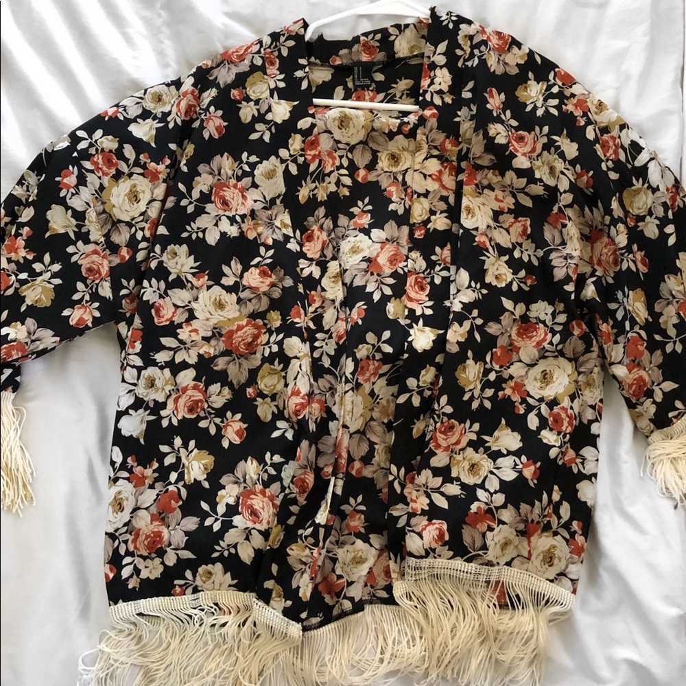 floral kimono
